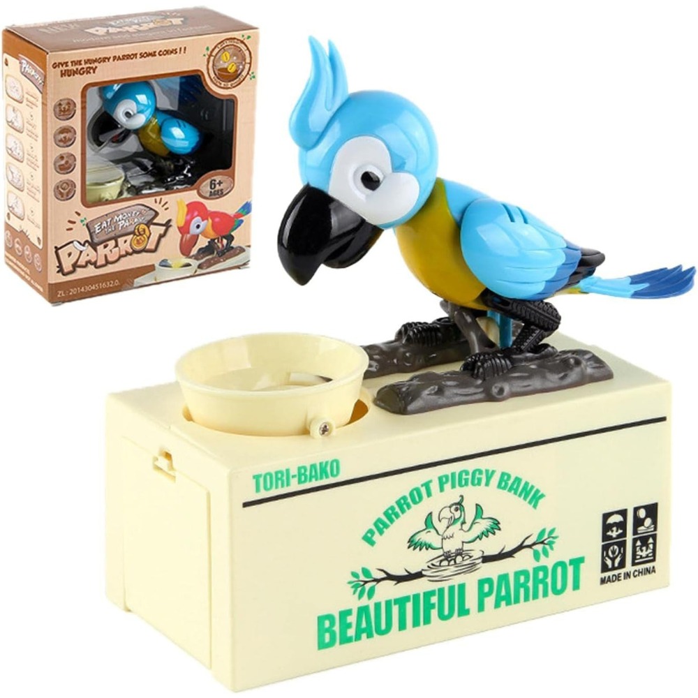 Miniatura 4 de Loro Alcancia Electronica Roba Monedas